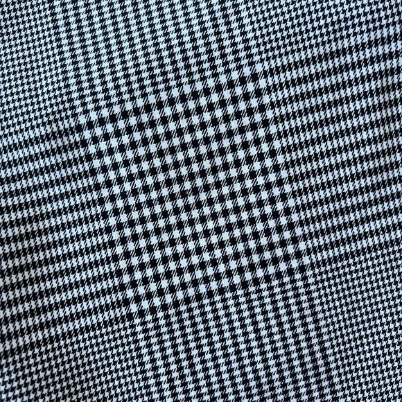 Dockers Slim Ankle Pants White Black Plaid Houndstooth 8 - Picture 2 of 8